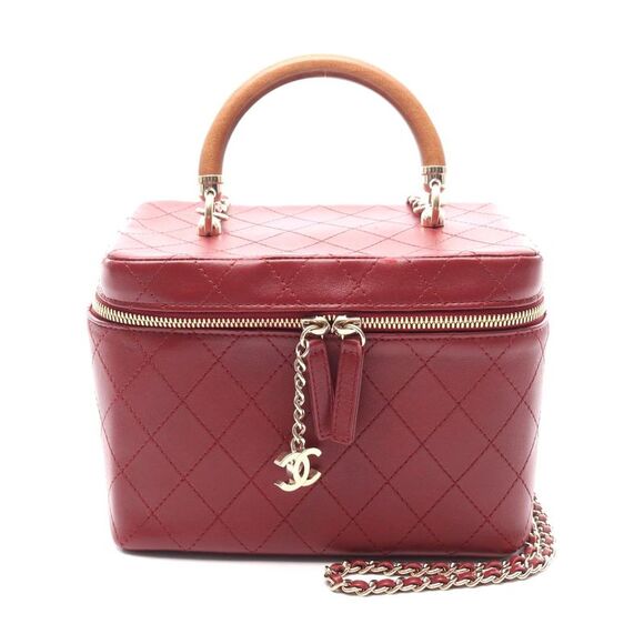 Chanel Lambskin Vanity Shoulder Bag - Picture 1 of 10